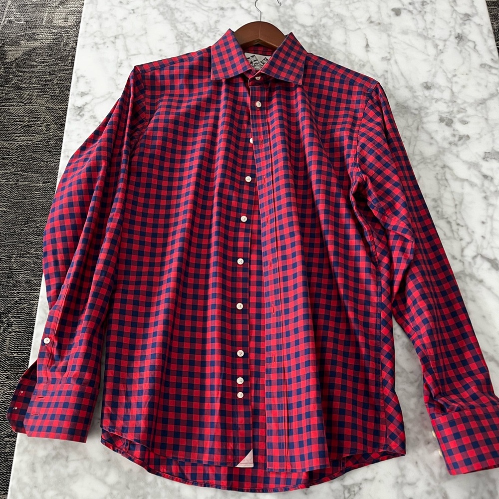 Red and Blue shirt by Pink!